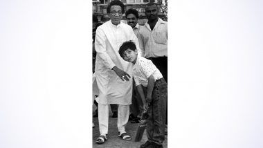 Bal Thackeray Jayanti निमित्त Aaditya Thackeray यांनी शेअर केला आजोबांसोबतचा Throwback Picture!
